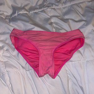 Target light pink cheeky bathing suit bottoms